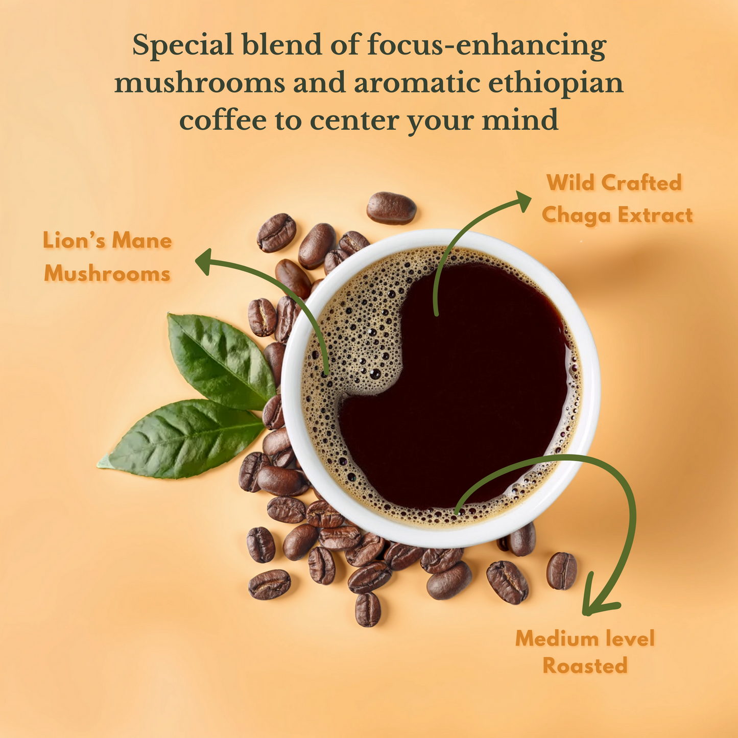 Pure Bliss Mushroom Coffee